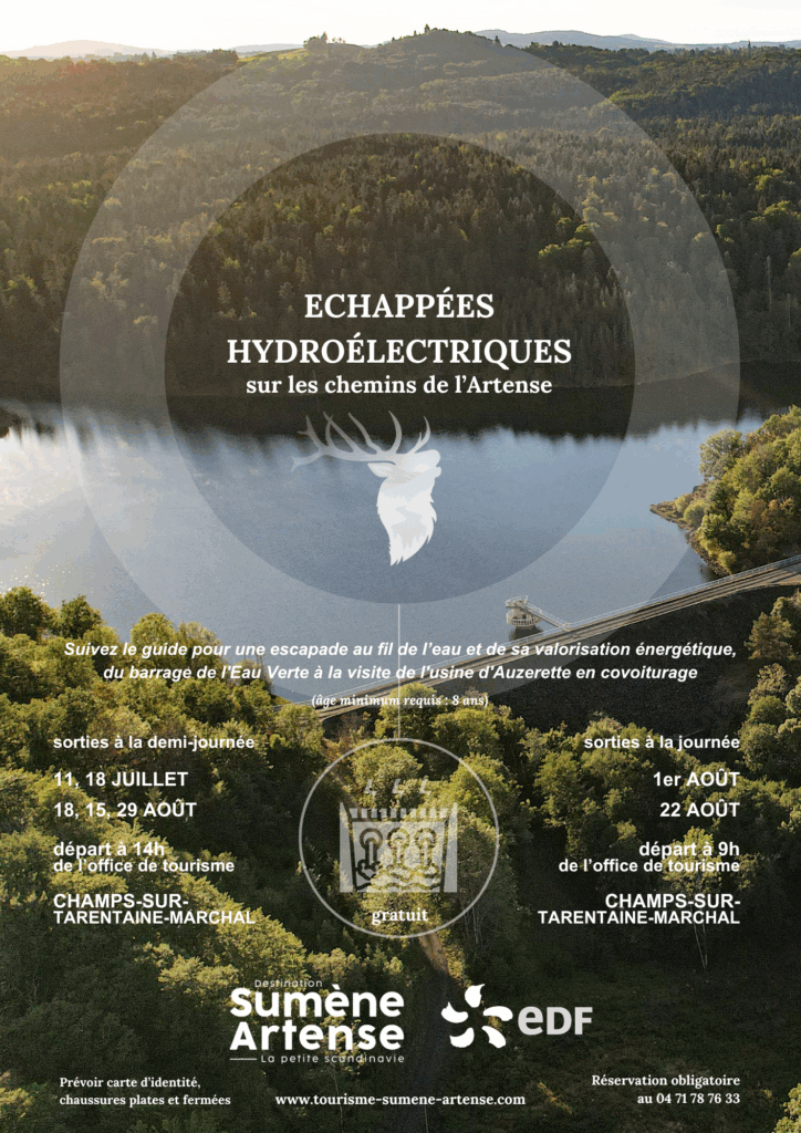 Echappées hydroélectriques sur les chemins de l'Artense
