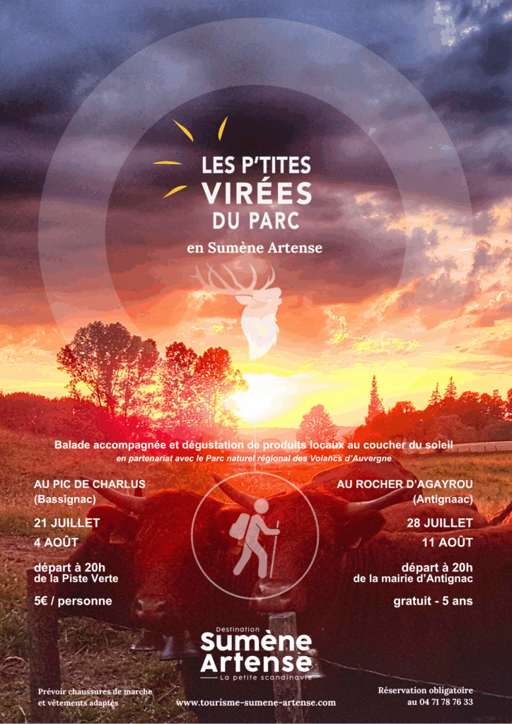 Les p'tites virées du Parc en Sumène Artense